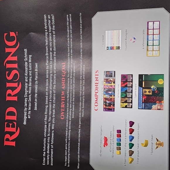 New Red Rising Board Game - Picture 2 of 6